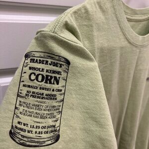 Trader Joe's Rare Corn Graphic T-Shirt